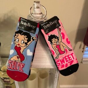 Betty Boop low-cut socks